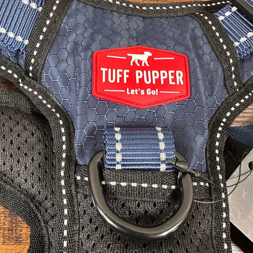 NEW‎ Sz L Tuff Pupper Metro Harness Reflective Padded Adjustable Dog Harness